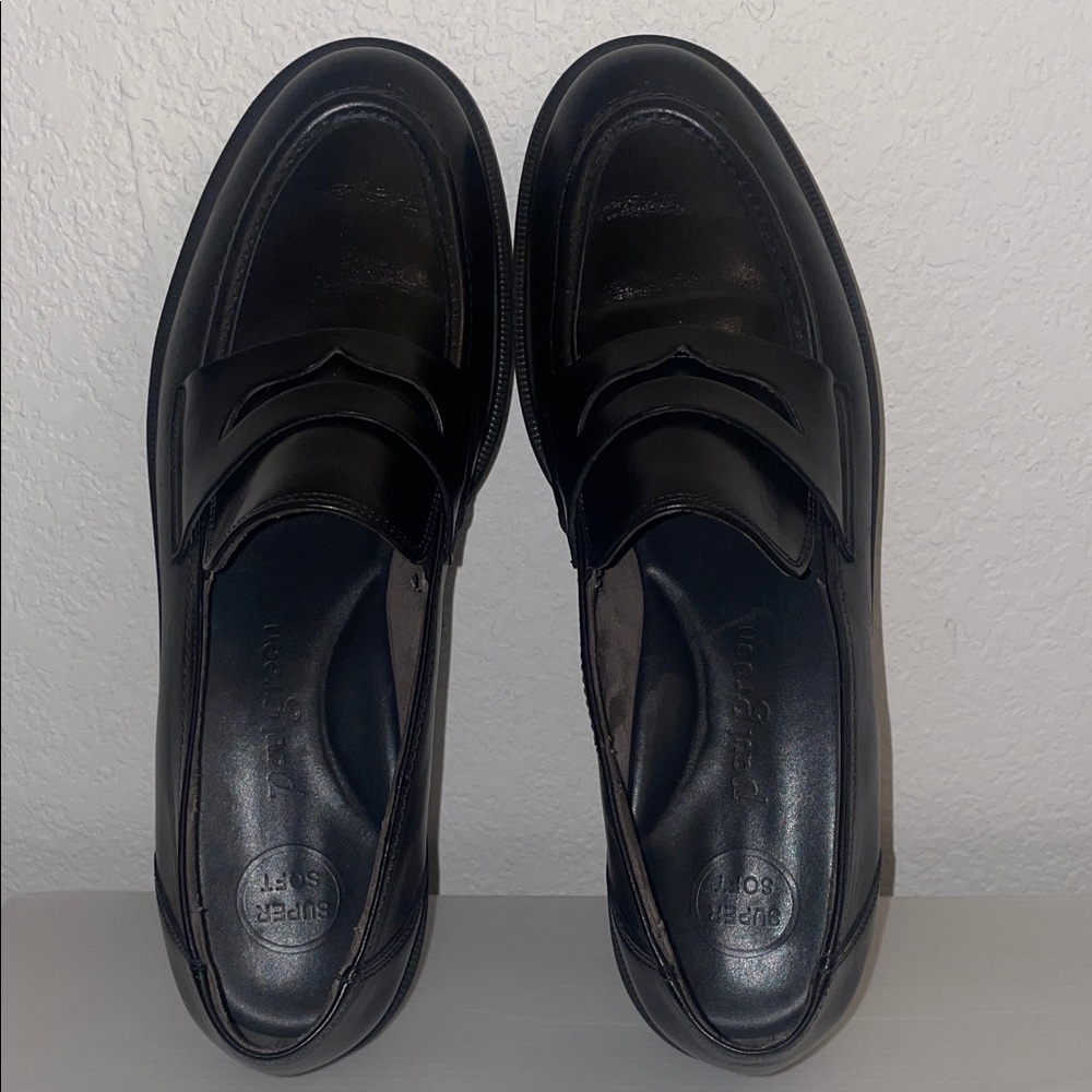 Paul Green Women’s Black Loafers - Picture 12 of 14
